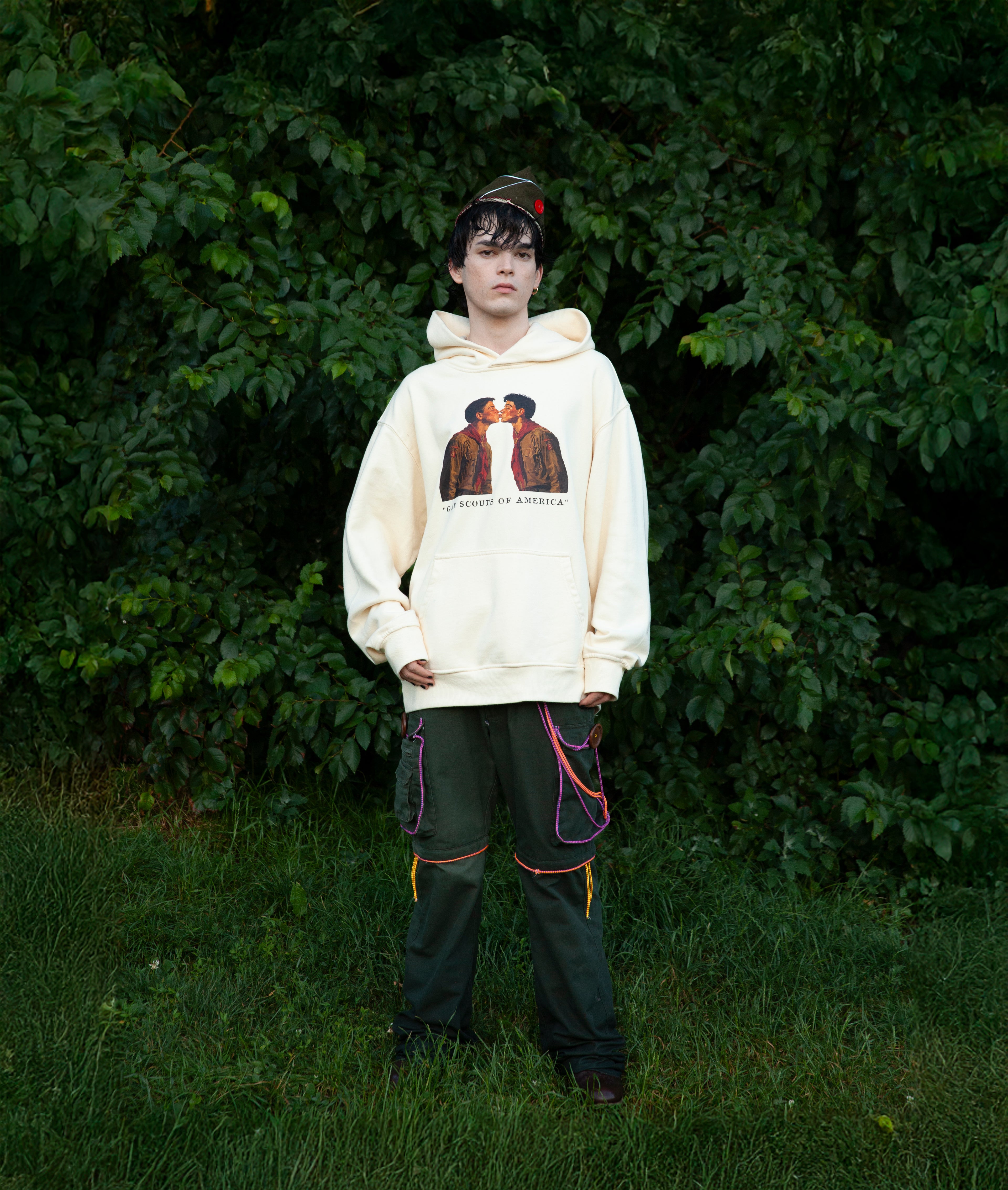 Gay Scouts of America Hoodie - Off-White