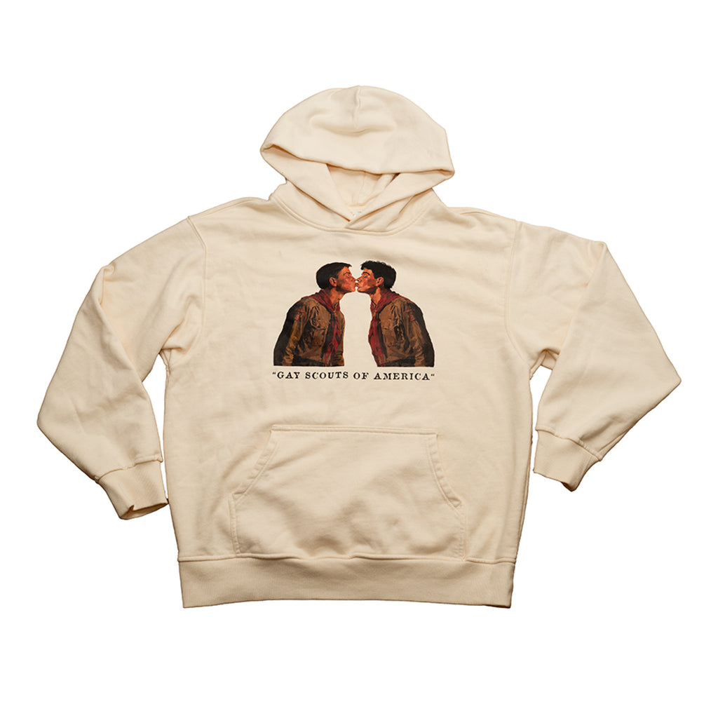 Gay Scouts of America Hoodie - Off-White